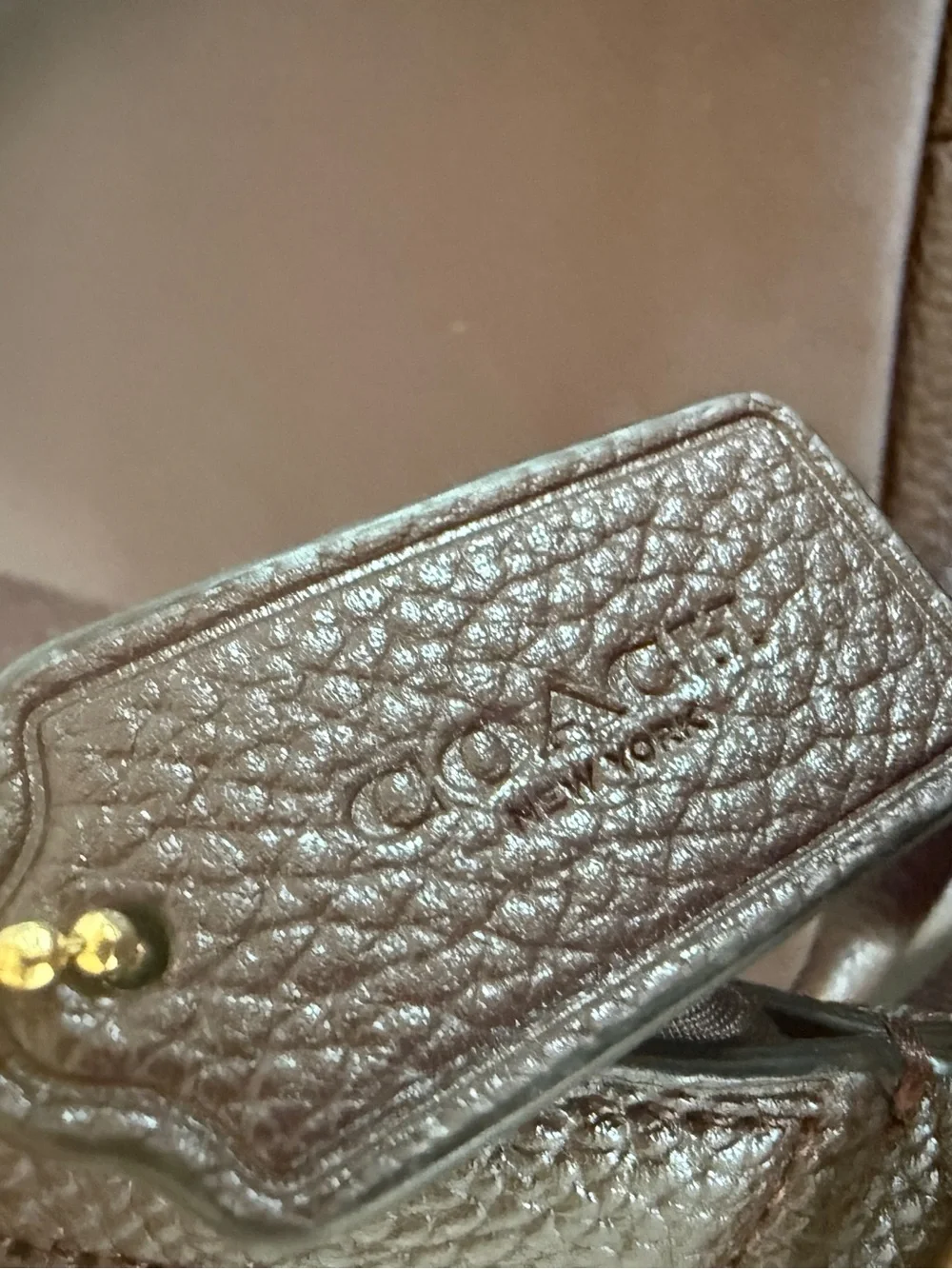 Coach Mini Charlie Backpack Burgundy Pebbled Leather Gold Hardware Bag EUC